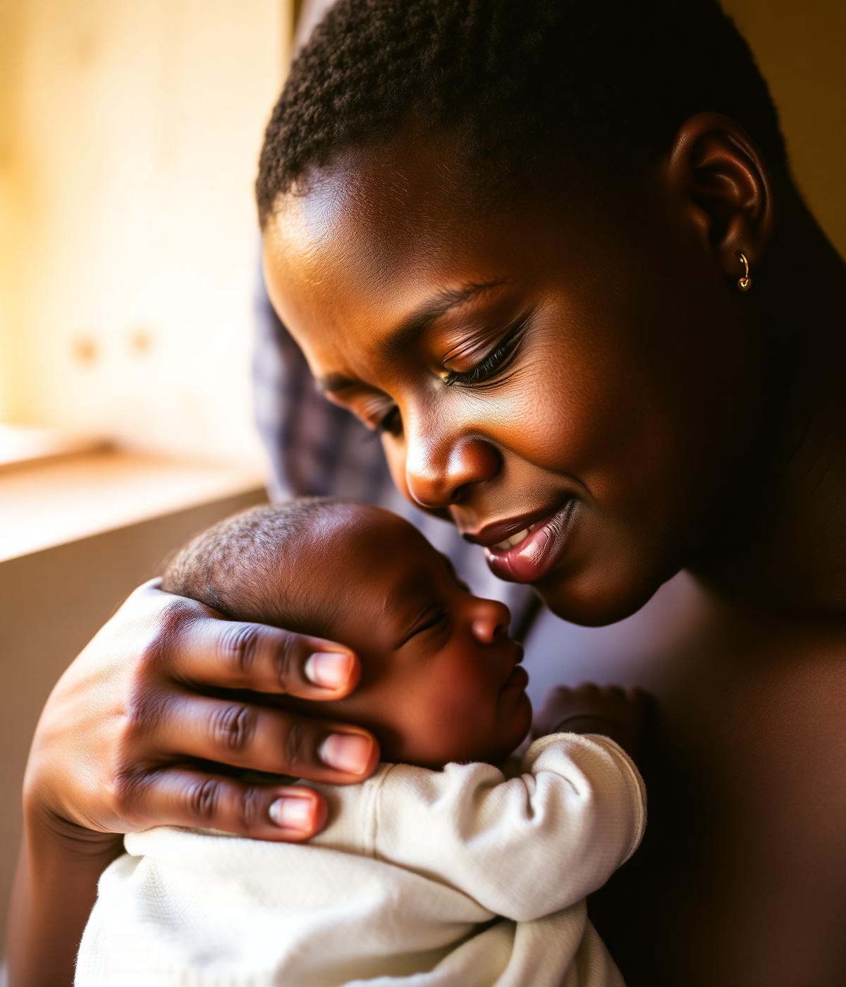 Mother and baby